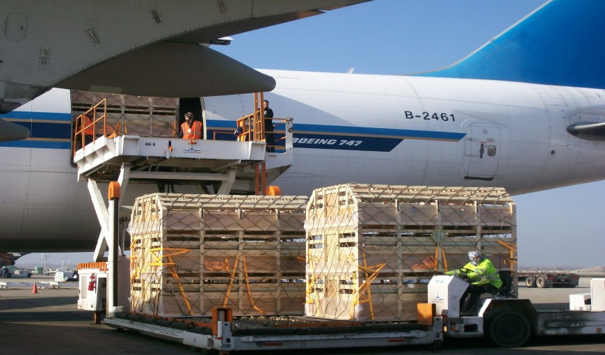 国营西联农场到深圳空运公司